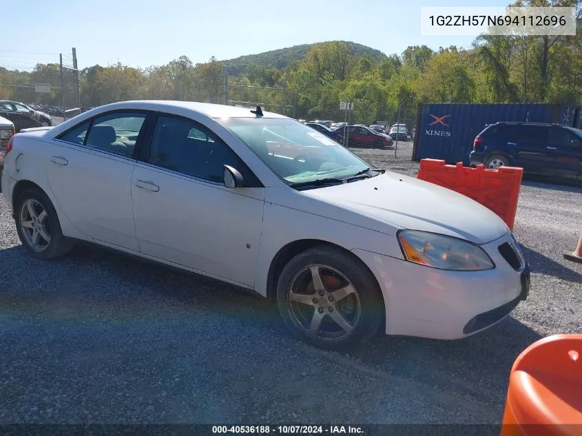 2009 Pontiac G6 Gt VIN: 1G2ZH57N694112696 Lot: 40536188