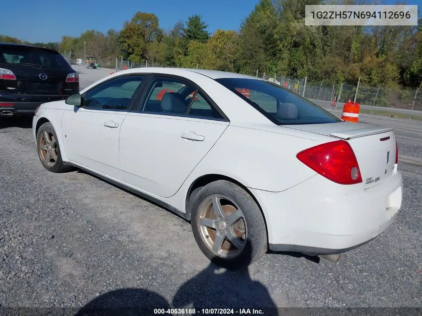 2009 Pontiac G6 Gt VIN: 1G2ZH57N694112696 Lot: 40536188