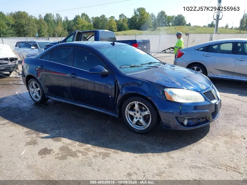 2009 Pontiac G6 New Se VIN: 1G2ZJ57K294255963 Lot: 40538518