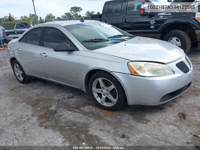 2009 Pontiac G6 Gt VIN: 1G2ZH57NX94122583 Lot: 40739910