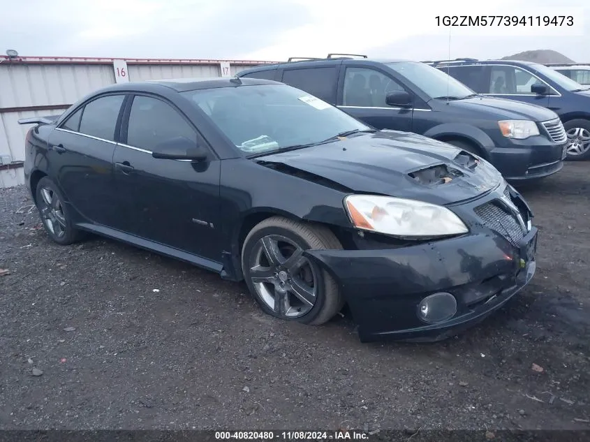 2009 Pontiac G6 Gxp VIN: 1G2ZM577394119473 Lot: 40820480