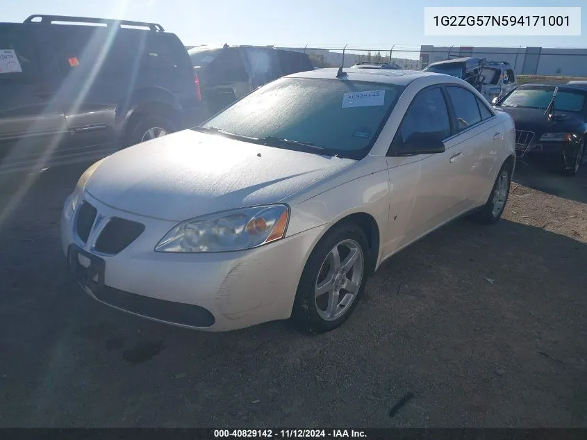 1G2ZG57N594171001 2009 Pontiac G6