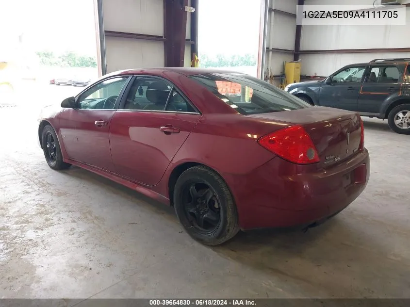 2010 Pontiac G6 VIN: 1G2ZA5E09A4111705 Lot: 39654830