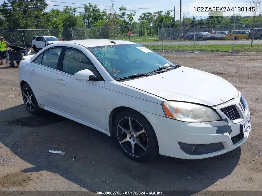 1G2ZA5EK2A4130145 2010 Pontiac G6