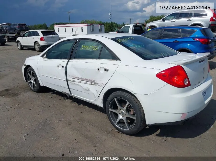 1G2ZA5EK2A4130145 2010 Pontiac G6