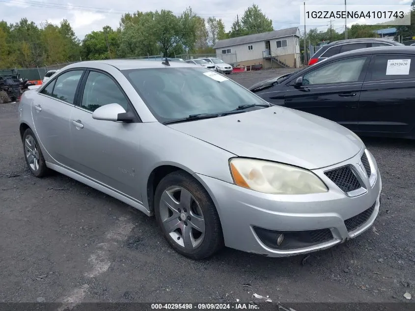 2010 Pontiac G6 VIN: 1G2ZA5EN6A4101743 Lot: 40295498