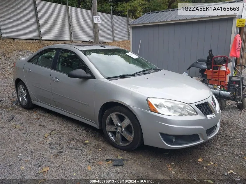 2010 Pontiac G6 VIN: 1G2ZA5EK1A4165663 Lot: 40376913