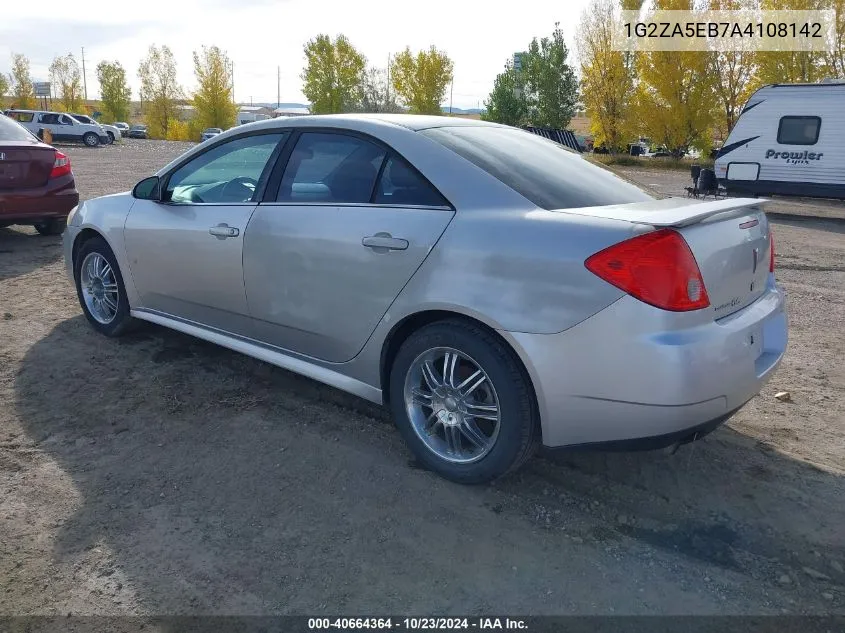 2010 Pontiac G6 VIN: 1G2ZA5EB7A4108142 Lot: 40664364