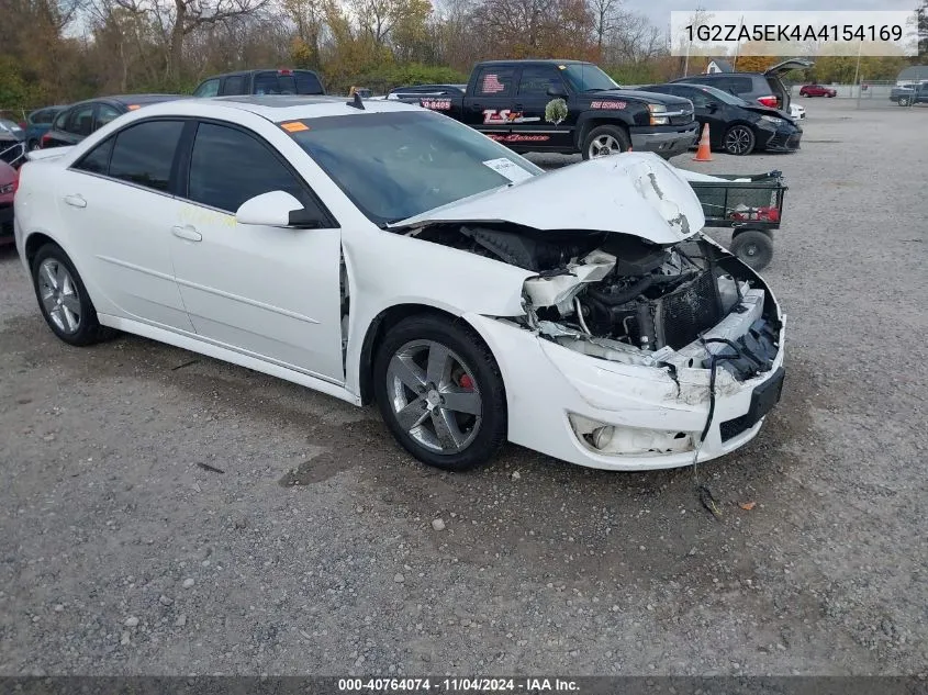 2010 Pontiac G6 VIN: 1G2ZA5EK4A4154169 Lot: 40764074