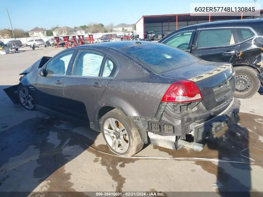 2008 Pontiac G8 VIN: 6G2ER57748L130845 Lot: 35410601