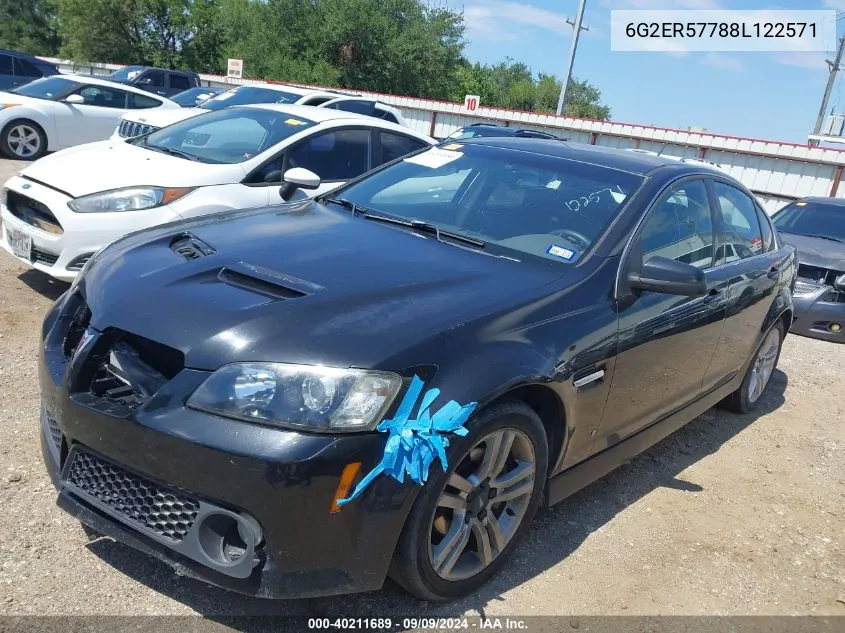 6G2ER57788L122571 2008 Pontiac G8