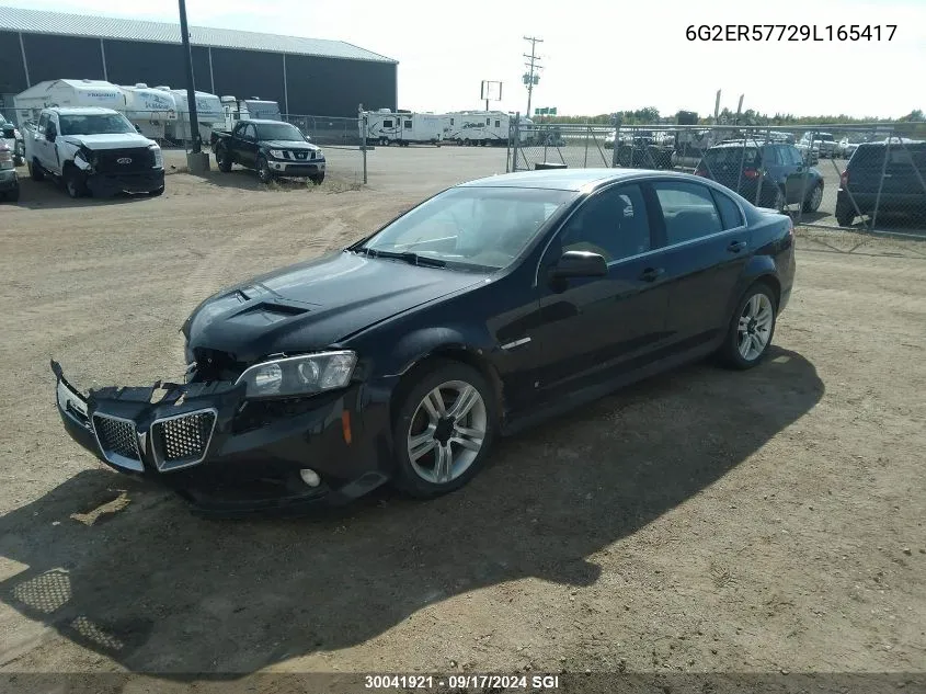 6G2ER57729L165417 2009 Pontiac G8