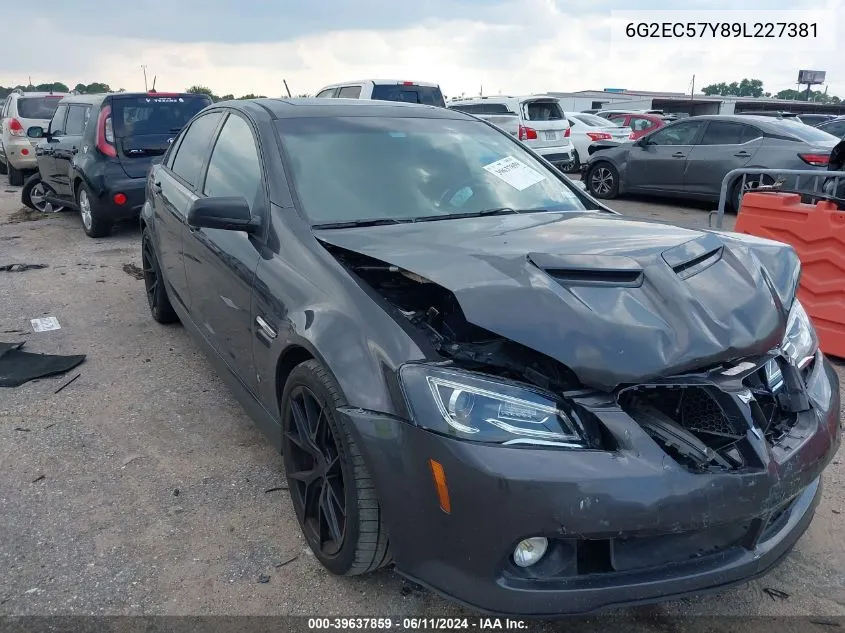 6G2EC57Y89L227381 2009 Pontiac G8 Gt