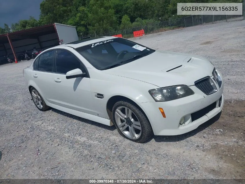 6G2ER577X9L156335 2009 Pontiac G8