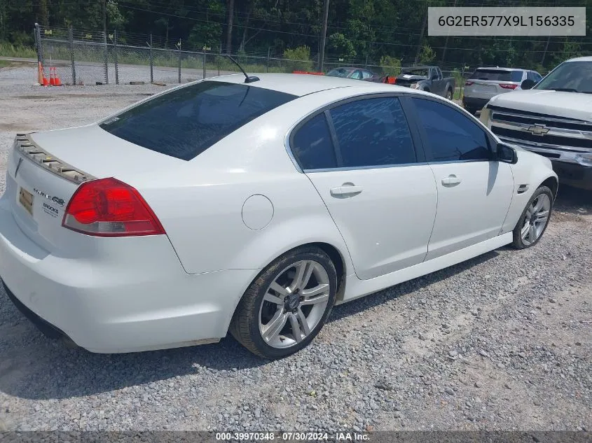 6G2ER577X9L156335 2009 Pontiac G8