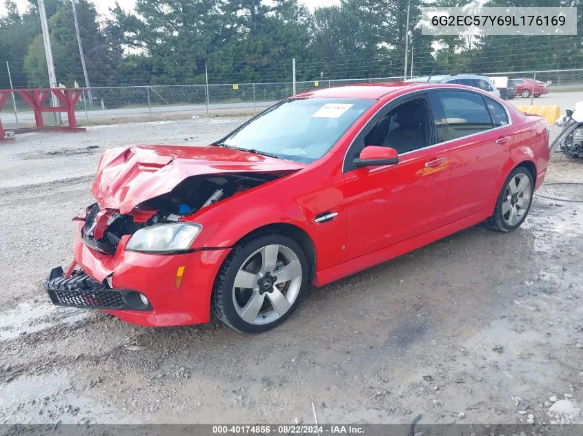 2009 Pontiac G8 Gt VIN: 6G2EC57Y69L176169 Lot: 40174856