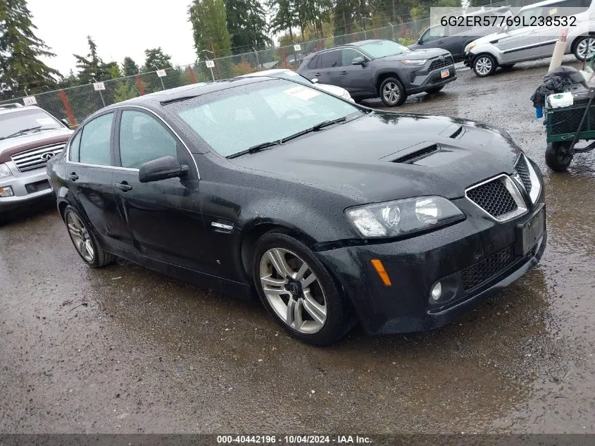 2009 Pontiac G8 VIN: 6G2ER57769L238532 Lot: 40442196