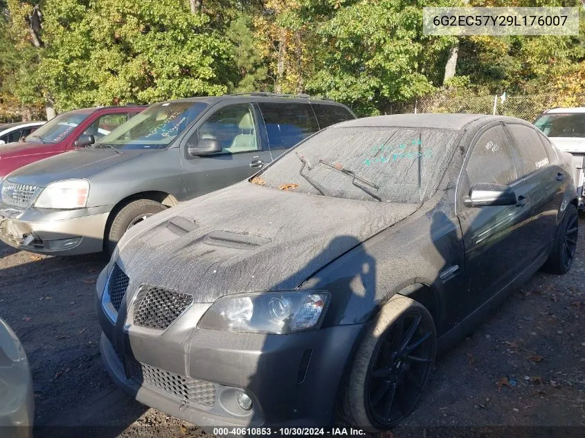 2009 Pontiac G8 Gt VIN: 6G2EC57Y29L176007 Lot: 40610853