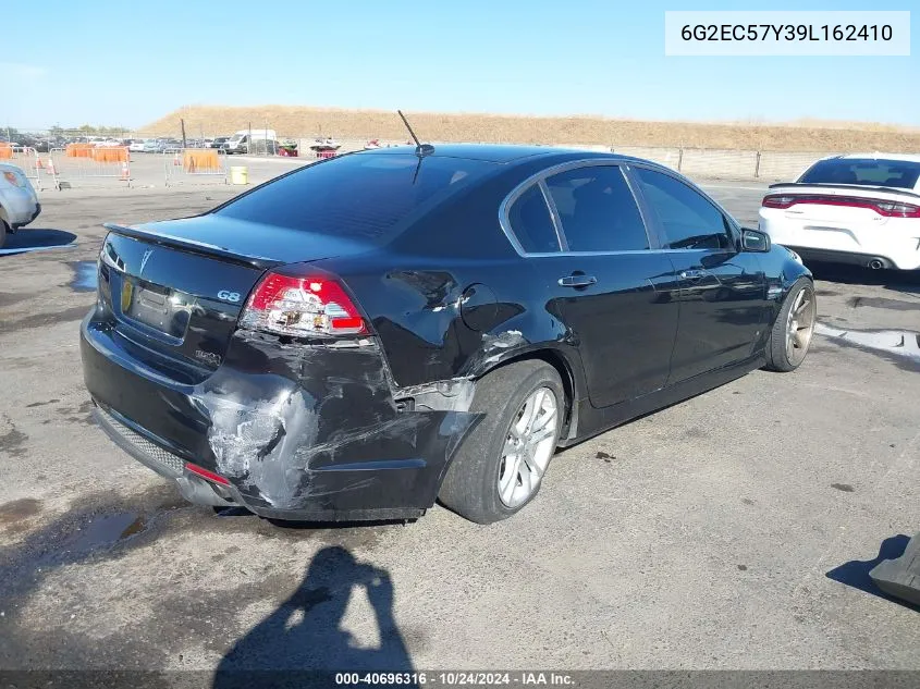 2009 Pontiac G8 Gt VIN: 6G2EC57Y39L162410 Lot: 40696316