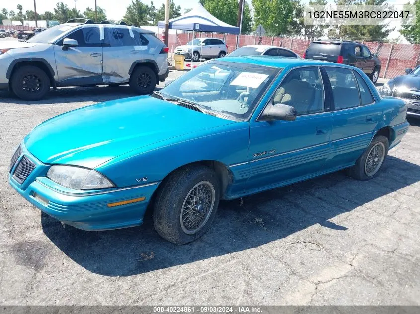 1994 Pontiac Grand Am Se VIN: 1G2NE55M3RC822047 Lot: 40224861