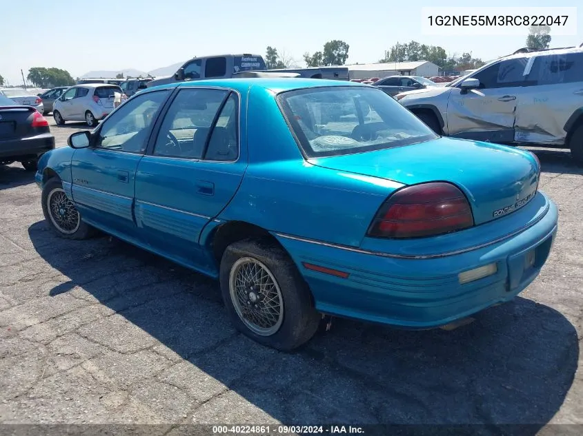 1994 Pontiac Grand Am Se VIN: 1G2NE55M3RC822047 Lot: 40224861