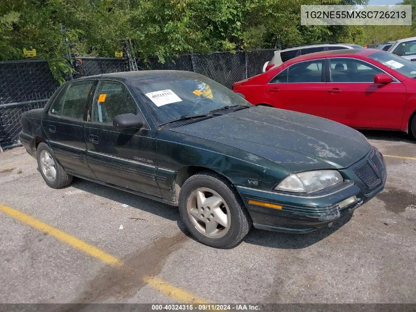 1995 Pontiac Grand Am Se VIN: 1G2NE55MXSC726213 Lot: 40324315