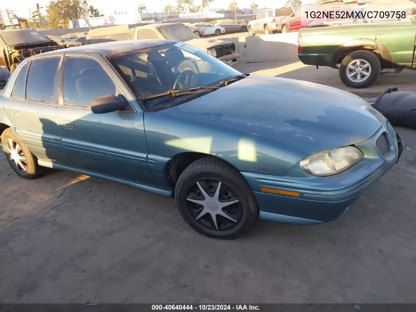 1997 Pontiac Grand Am Se Cmi VIN: 1G2NE52MXVC709758 Lot: 40640444