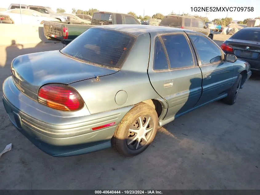 1997 Pontiac Grand Am Se Cmi VIN: 1G2NE52MXVC709758 Lot: 40640444