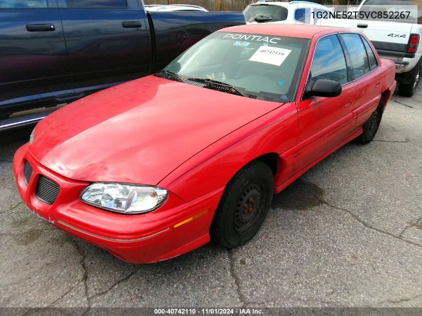 1997 Pontiac Grand Am Se VIN: 1G2NE52T5VC852267 Lot: 40742110