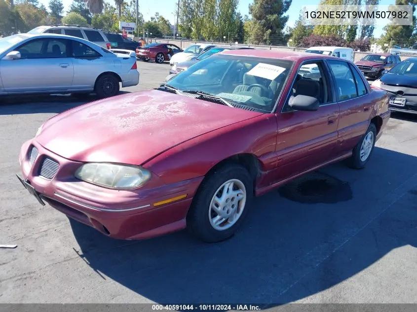 1998 Pontiac Grand Am Se VIN: 1G2NE52T9WM507982 Lot: 40591044