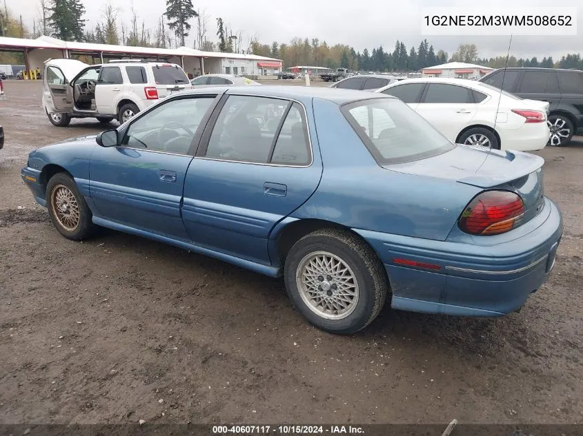 1998 Pontiac Grand Am Se VIN: 1G2NE52M3WM508652 Lot: 40607117