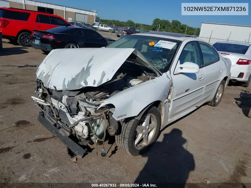 1999 Pontiac Grand Am Gt VIN: 1G2NW52E7XM871236 Lot: 40267932