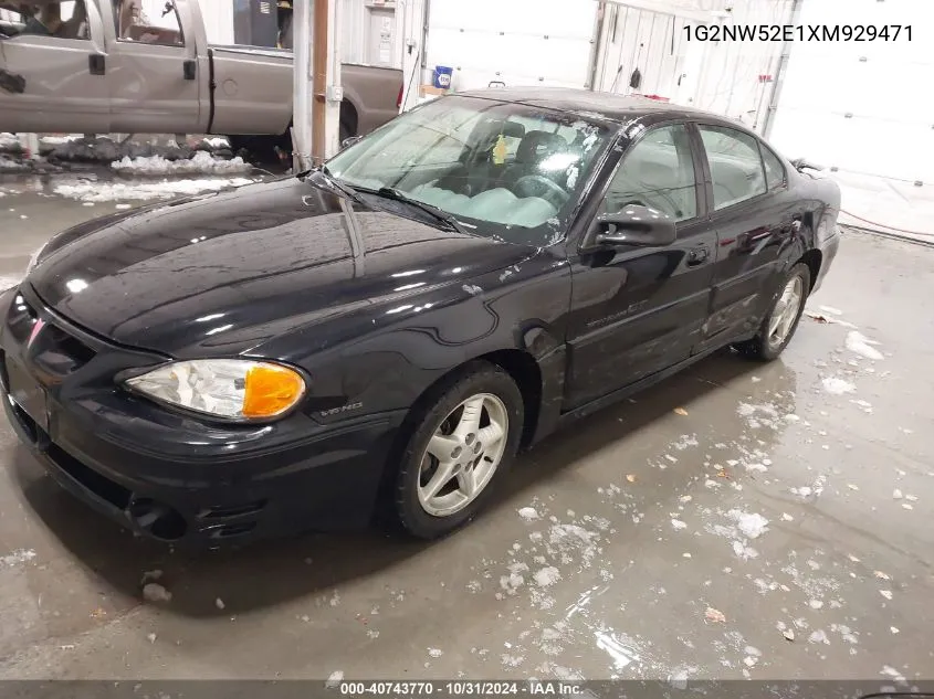 1G2NW52E1XM929471 1999 Pontiac Grand Am Gt1