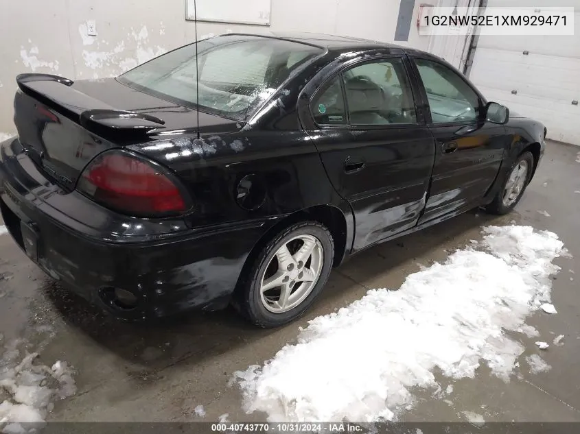 1G2NW52E1XM929471 1999 Pontiac Grand Am Gt1