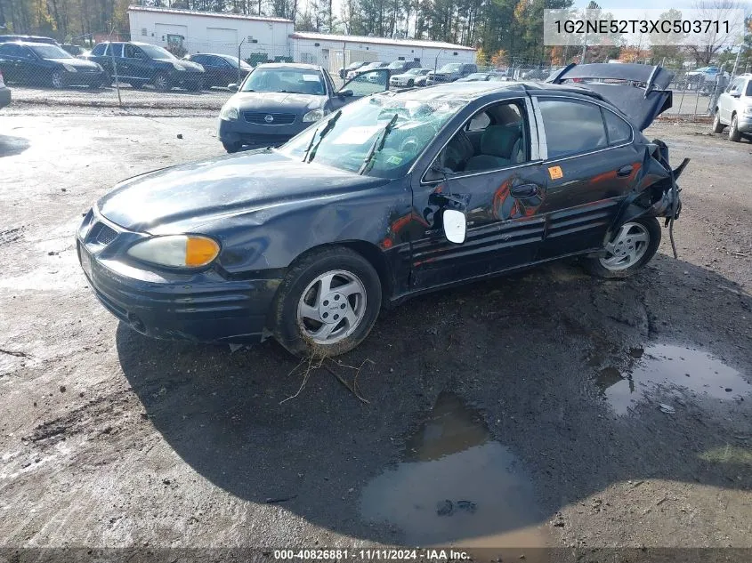 1999 Pontiac Grand Am Se1 VIN: 1G2NE52T3XC503711 Lot: 40826881