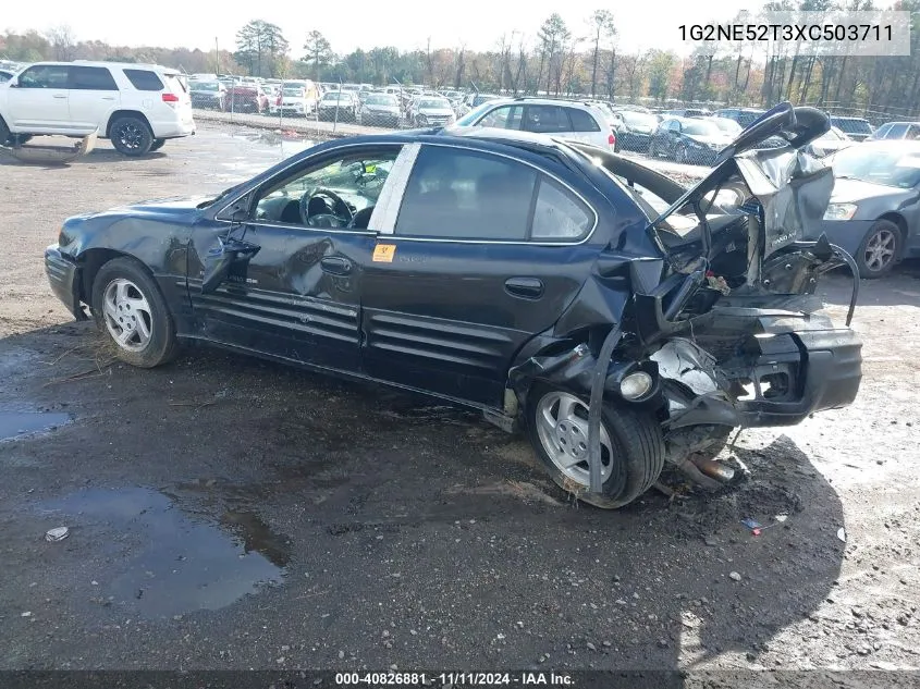 1999 Pontiac Grand Am Se1 VIN: 1G2NE52T3XC503711 Lot: 40826881