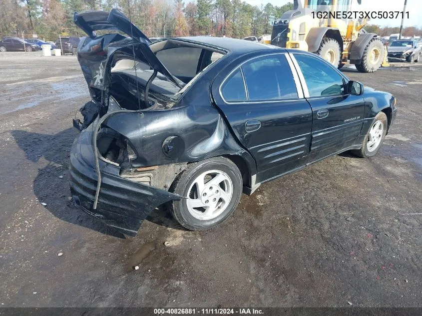 1999 Pontiac Grand Am Se1 VIN: 1G2NE52T3XC503711 Lot: 40826881