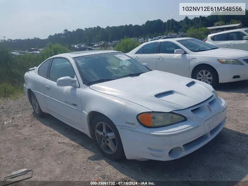 2001 Pontiac Grand Am Gt1 VIN: 1G2NV12E61M548556 Lot: 39861732