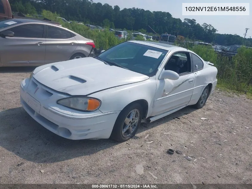 2001 Pontiac Grand Am Gt1 VIN: 1G2NV12E61M548556 Lot: 39861732