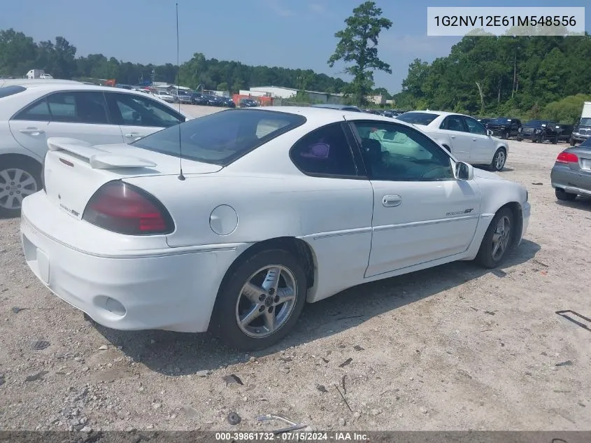 2001 Pontiac Grand Am Gt1 VIN: 1G2NV12E61M548556 Lot: 39861732