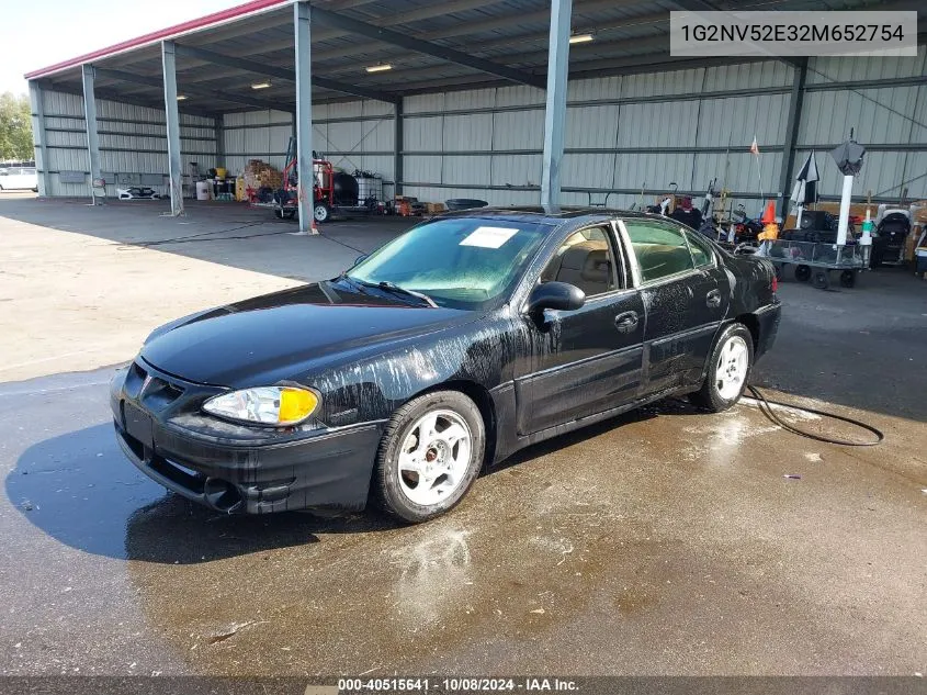 2002 Pontiac Grand Am Gt1 VIN: 1G2NV52E32M652754 Lot: 40515641