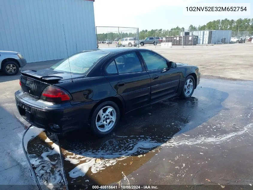 2002 Pontiac Grand Am Gt1 VIN: 1G2NV52E32M652754 Lot: 40515641