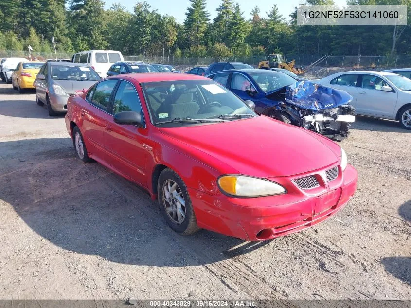 1G2NF52F53C141060 2003 Pontiac Grand Am Se1