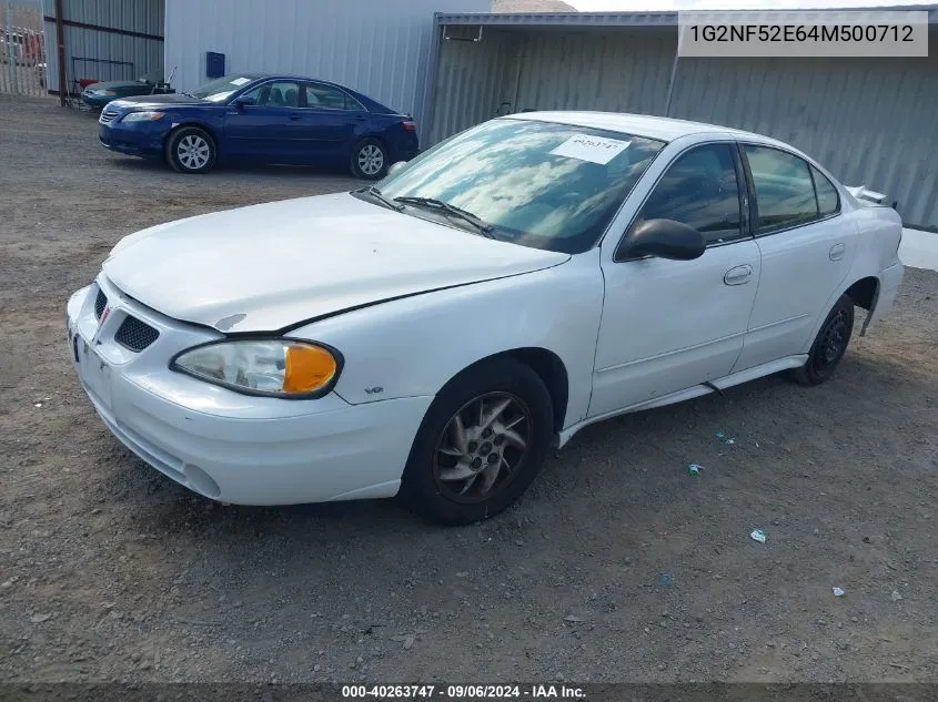 1G2NF52E64M500712 2004 Pontiac Grand Am Se1