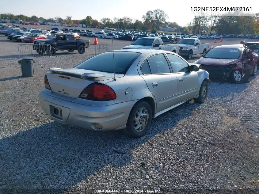 2004 Pontiac Grand Am VIN: 1G2NE52EX4M672161 Lot: 40664447