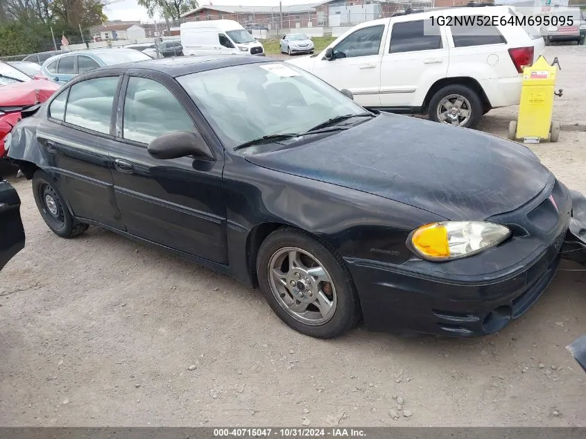 2004 Pontiac Grand Am Gt VIN: 1G2NW52E64M695095 Lot: 40715047