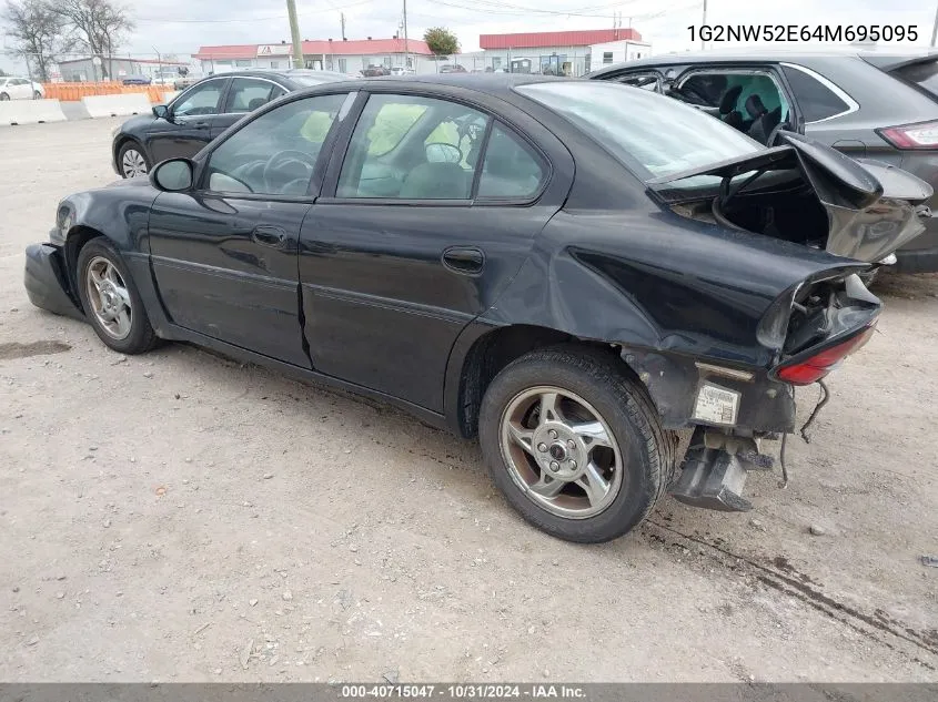 2004 Pontiac Grand Am Gt VIN: 1G2NW52E64M695095 Lot: 40715047