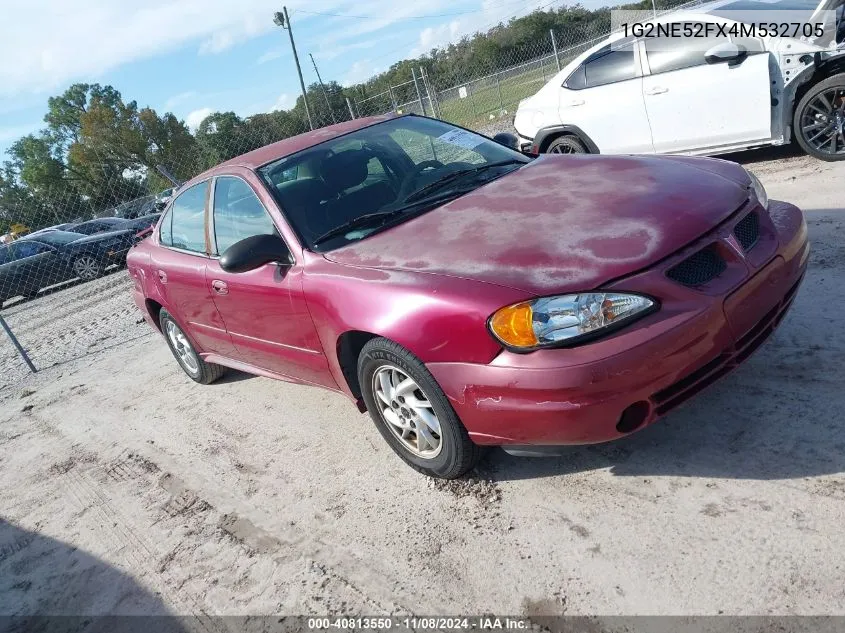 2004 Pontiac Grand Am Se VIN: 1G2NE52FX4M532705 Lot: 40813550