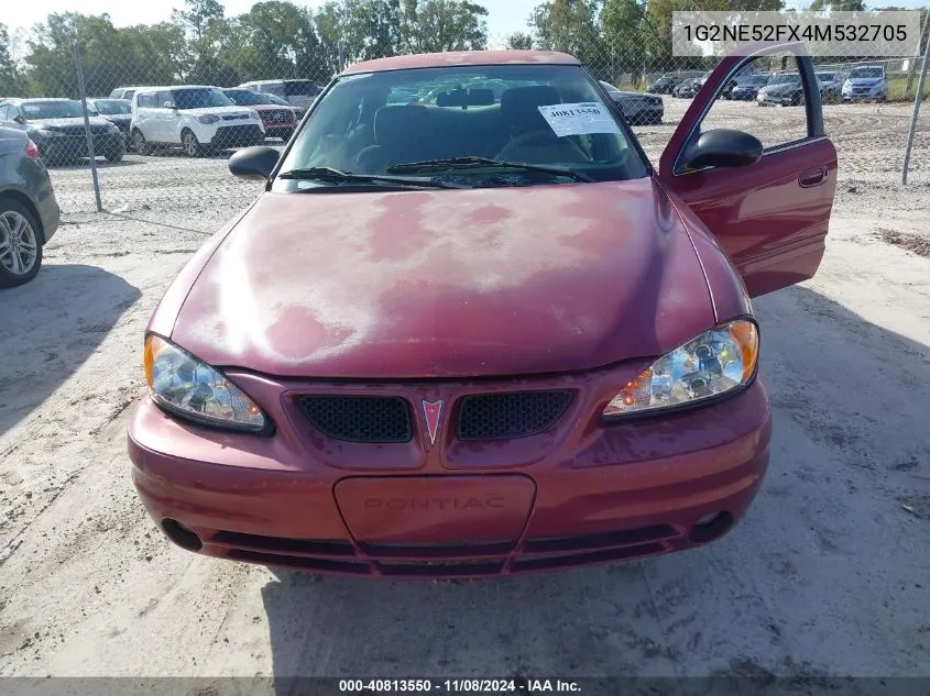 2004 Pontiac Grand Am Se VIN: 1G2NE52FX4M532705 Lot: 40813550