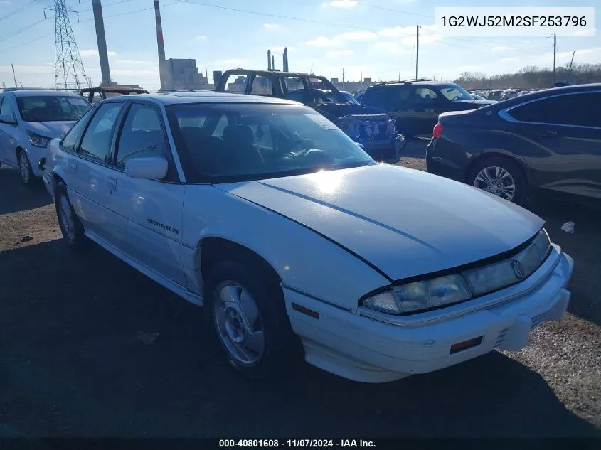 1995 Pontiac Grand Prix Se VIN: 1G2WJ52M2SF253796 Lot: 40801608